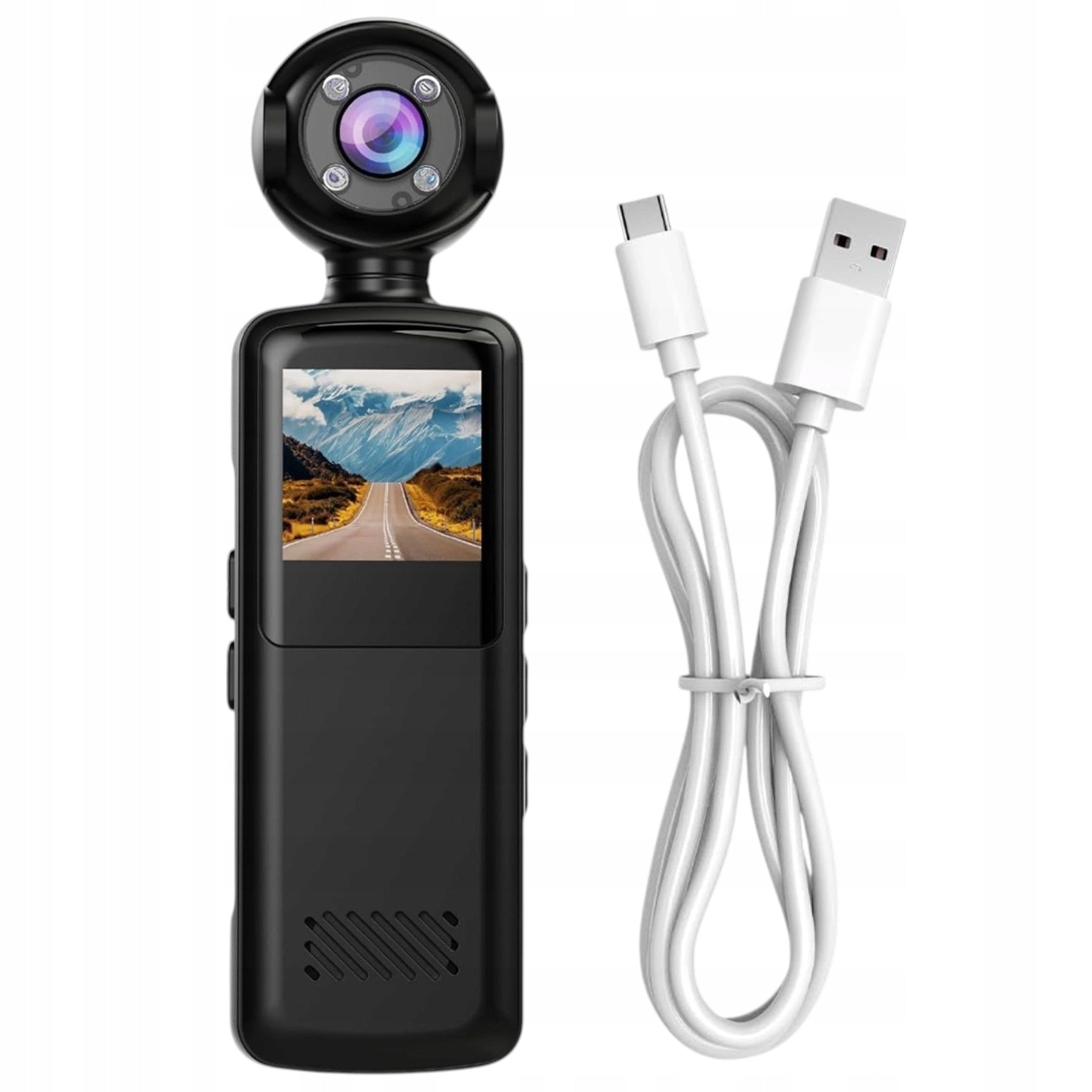 SPORTS VIDEO CAMERA 1080P HD WI-FI COMPACT MINI CAMERA FOR PHOTO VLOGS Packaging status original