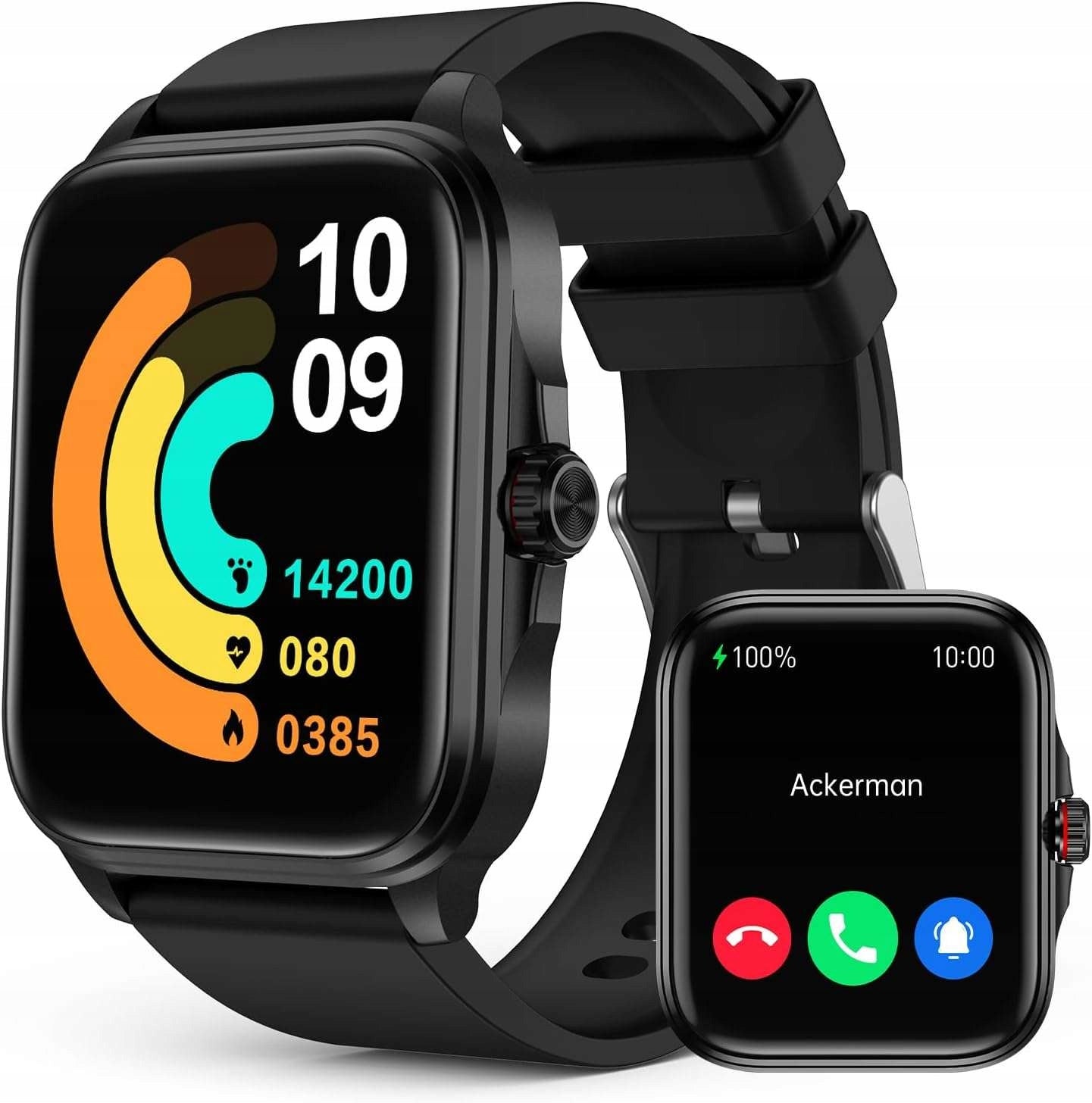 SPORTS WATCH SMARTWATCH SMART 1.91 INCH IOS ANDROID IP67