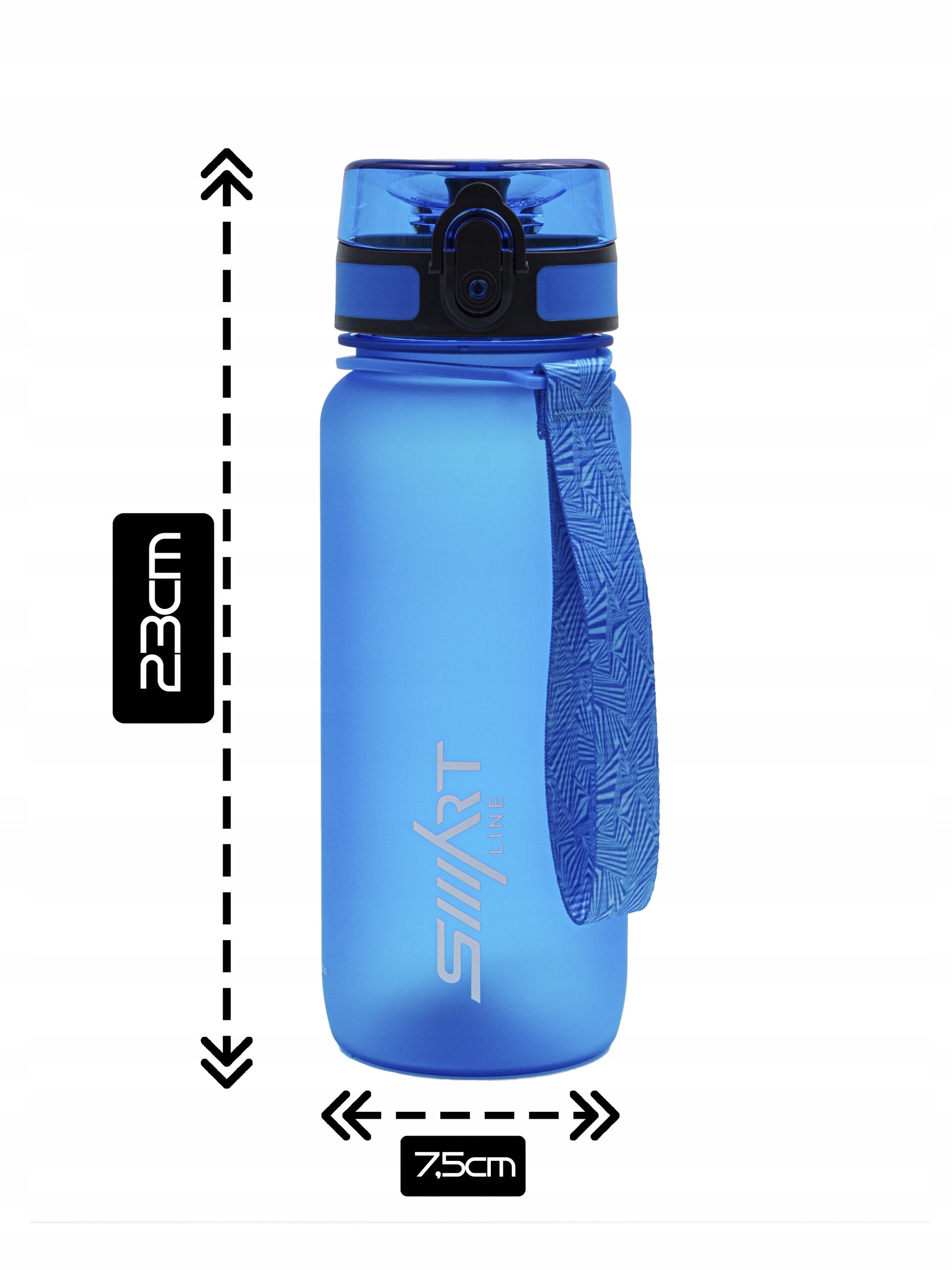 SPORTS WATER BOTTLE 650ml TRITAN AIRTIGHT BPA FREE GYM LARGE Manufacturer code Bidon Sportowy 650ml Tritan Szczelny naWodę14