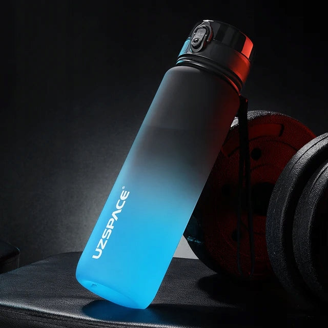 SPORTS WATER BOTTLE GYM WATER BOTTLE TRITAN BPA FREE black-blue Manufacturer code 3026-3298