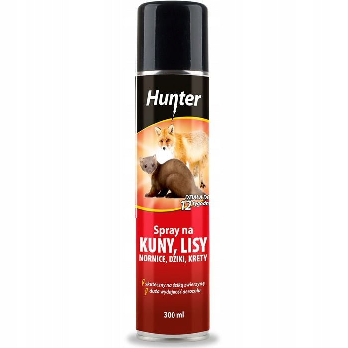 SPRAY FOR MARTENS FOXES VOLES WILD HARE MOLES 300m PEST REPELLENT Packaging status original