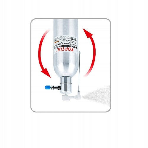 SPRAYER 650ml CONTAINER METAL PRESSURE DISPENSER WITH ATOMIZER TOPTUL Manufacturer Toptul