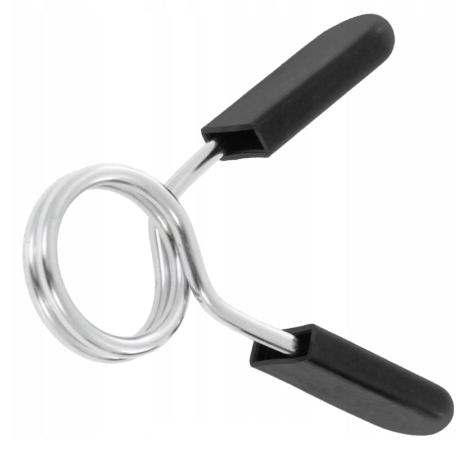 SPRING CLAMPS 28MM 2PCS for neck, barbell Model Zacisk na gryf 28mm