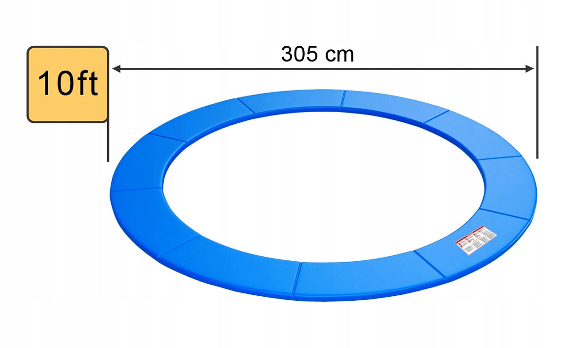 SPRING COVER FOR TRAMPOLINE 300-320cm 10FT STRONG COLLAR SPONGE PROTECTOR EAN (GTIN) 5904100071265