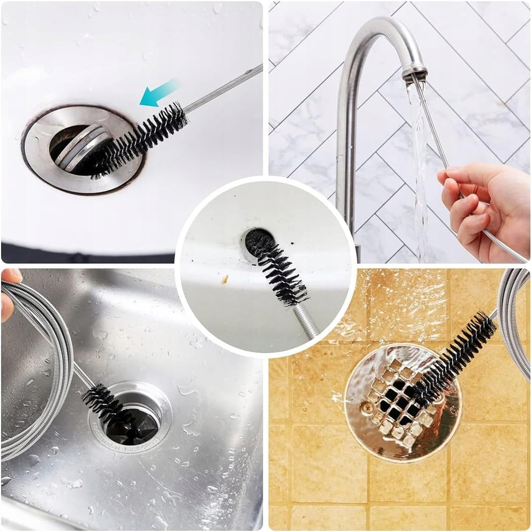 SPRING CUTTER FOR CLEANING SINK BOTTLE DRAIN PIPES LONG Brand no brand