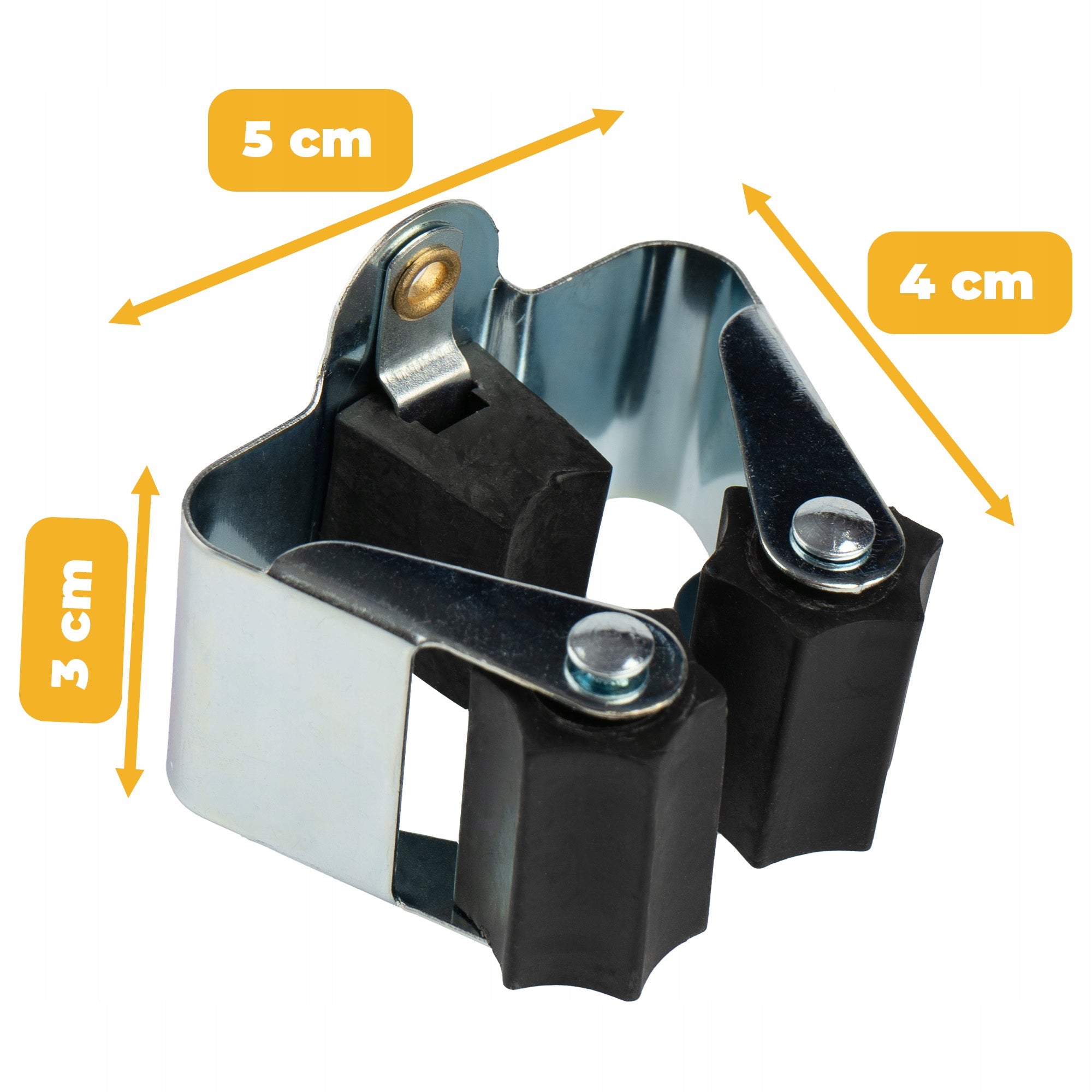 SPRING HANGER FOR BROOM TOOLS MOP GRAY 5 x 3cm 5kg Packaging status original