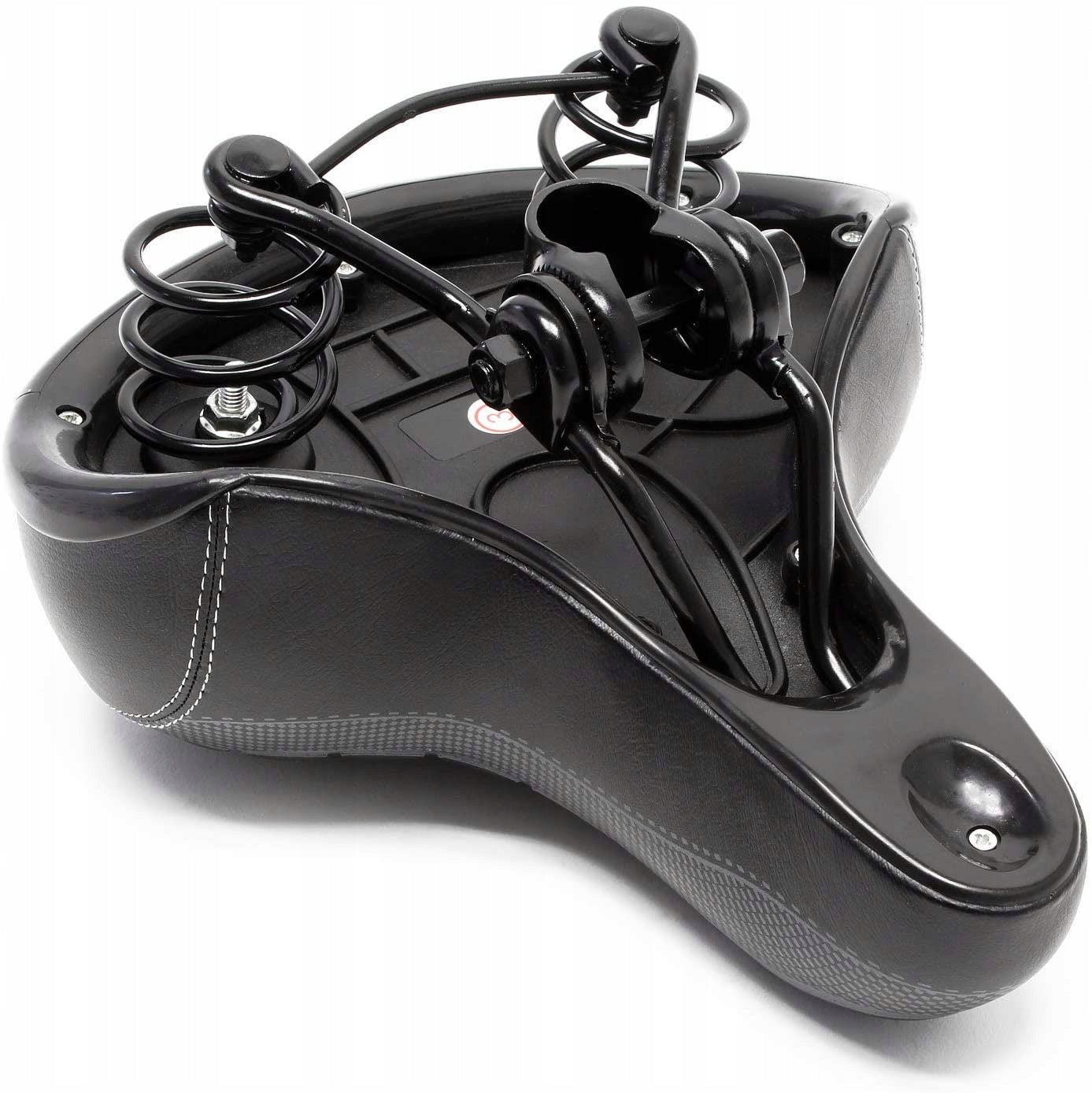 SPRING-LOADED BICYCLE SADDLE SOFT LARGE WIDE URBAN SADDLE BIKE Brand b-squl