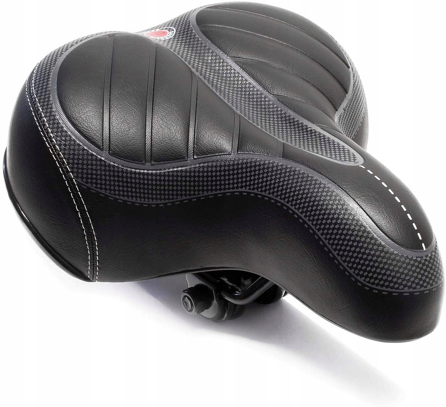 SPRING-LOADED BICYCLE SADDLE SOFT LARGE WIDE URBAN SADDLE BIKE Manufacturer code PT-409816