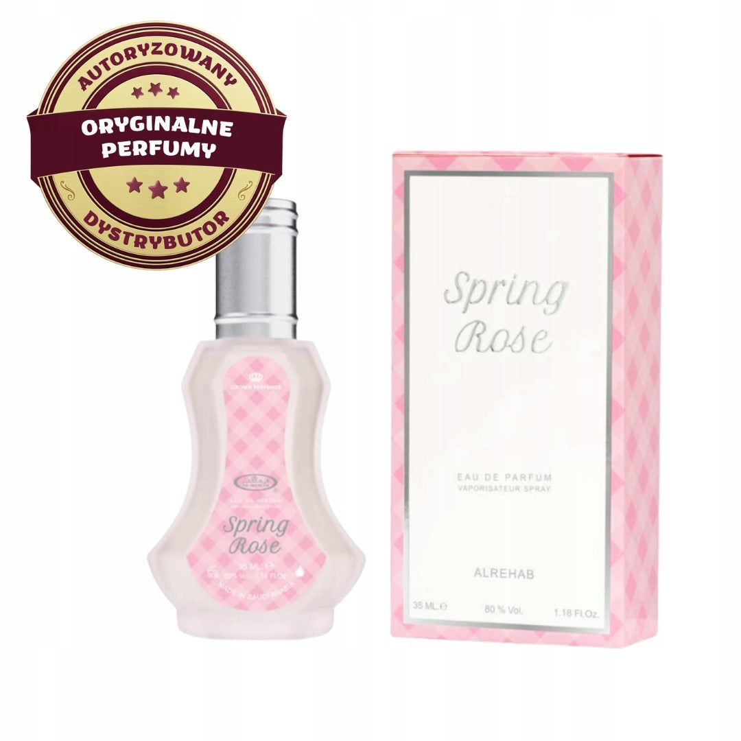SPRING ROSE ARABIC FRUIT PERFUME FLORAL SWEET 35 ml AL REHAB EDP