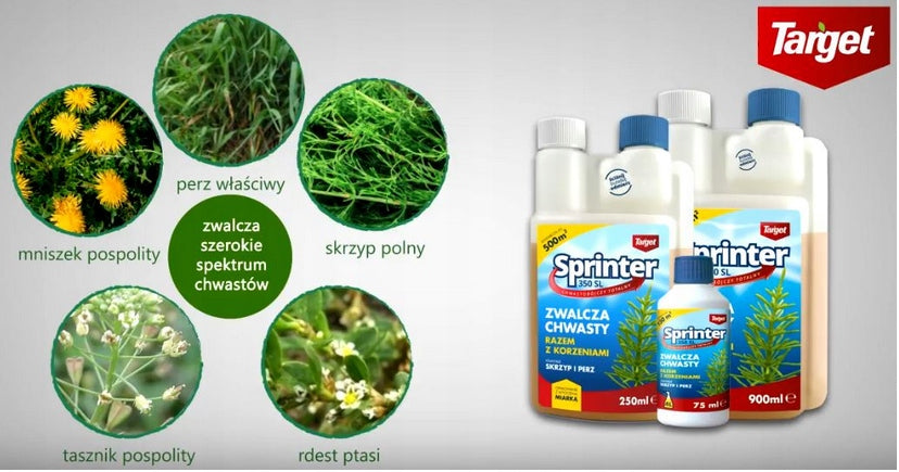 SPRINTER 350SL 250ml TARGET WEEDS RDEST HORSETAIL PERZ Manufacturer code Sprinter 350SL 250ml
