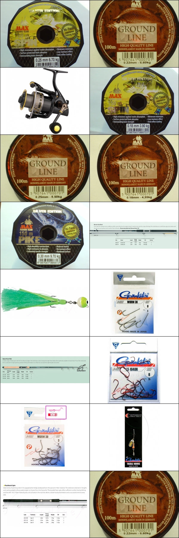 SPRO 801g soil and surfcasting from the beach BOXXER SURF 4,20m 100-200g ! EAN (GTIN) 8716851209739