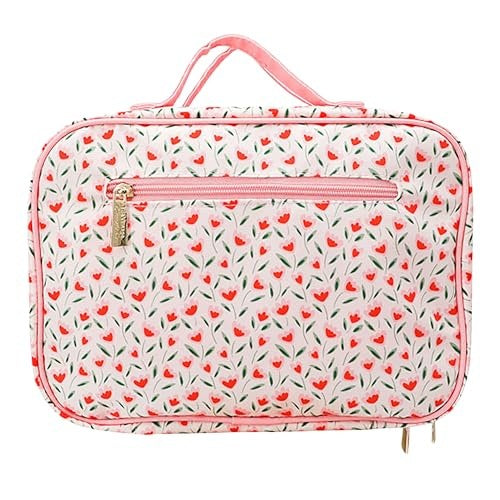 SQUARE COSMETIC BAG VINTAGE TULIP MAKEUP ORGANIZER FOR HOME Manufacturer code SWC5908151574065