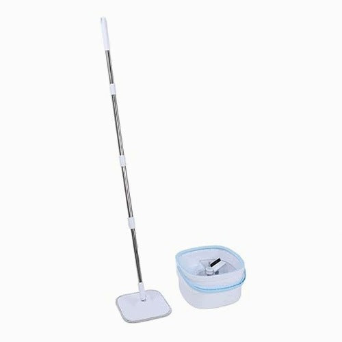 SQUARE SPIN MOP 360 DEGREE MICROFIBER BUCKET SET FOR HOME