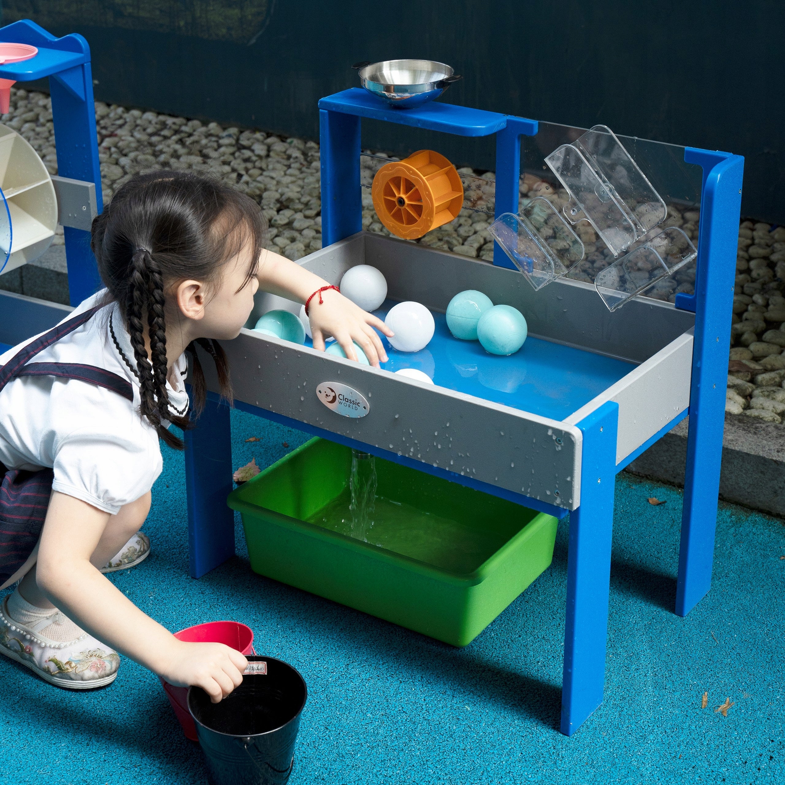 SQUARE TOYS EXPERIMENTAL SET WATER TABLE FOR SAND CLASSIC WORLD EDU Brand Classic World