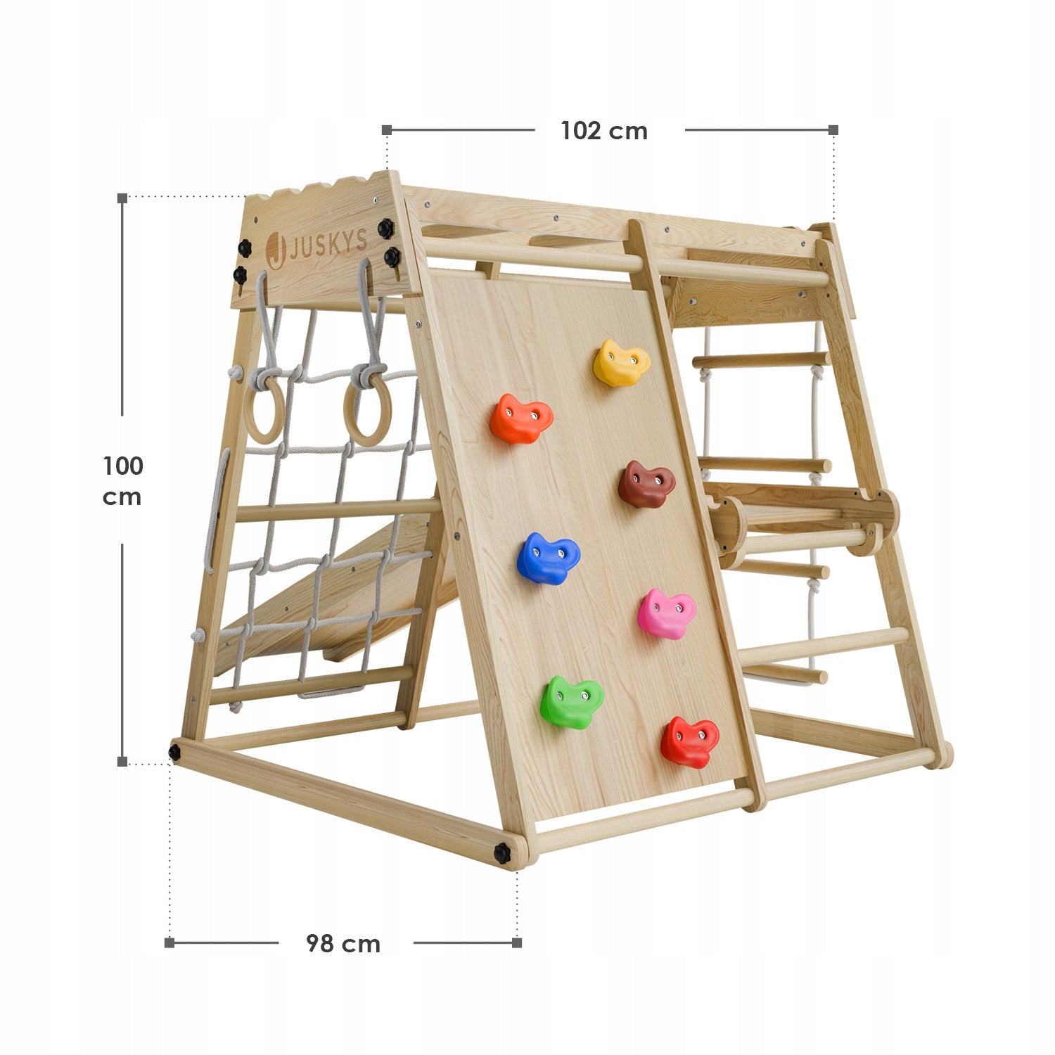 SQUARE TOYS FOR CHILDREN HOME CHILDREN'S WOODEN V2 + SWING WALL Brand no brand