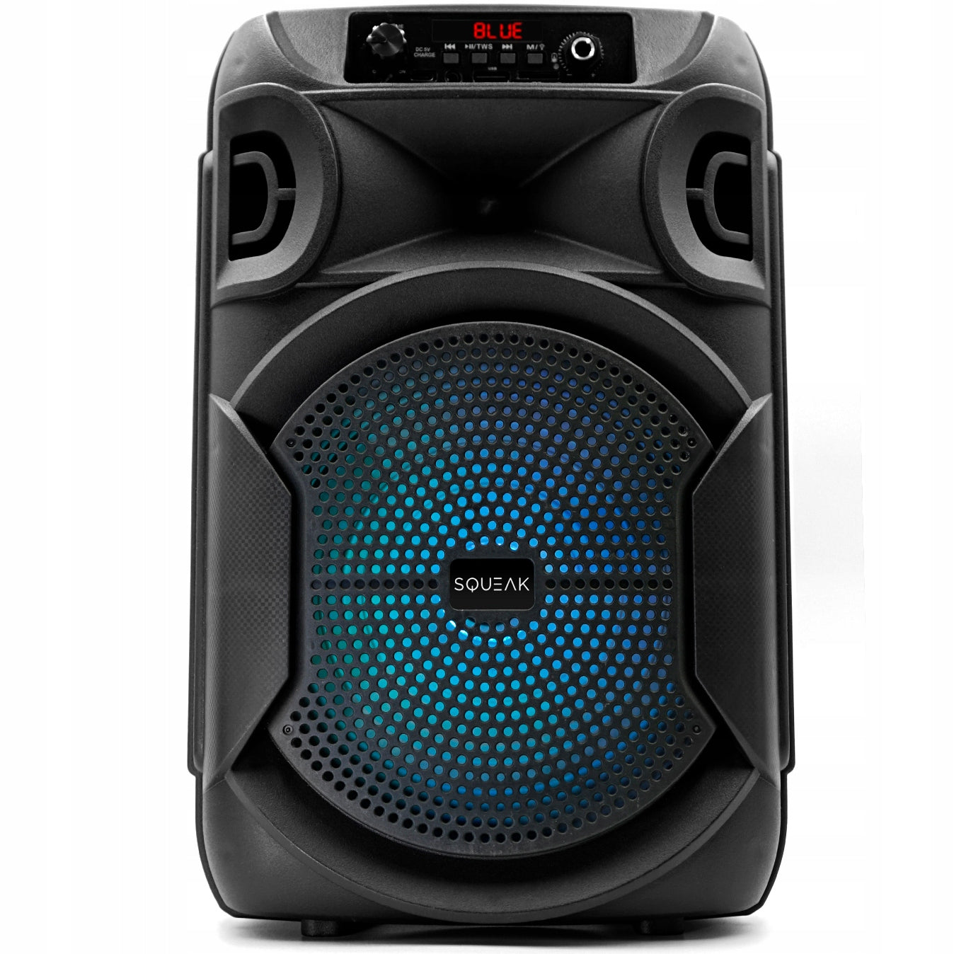 SQUEAK PulseTower SQ1006 BLUETOOTH speaker BT EDR FM radio KARAOKE mSD mp3 Brand Squeak