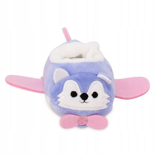 Mini pliušinis gyvūnėlis su transporto priemone Squishmallows