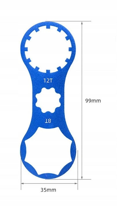 SR SUNTOUR RST 8T 12T shock absorber stopper wrench EAN (GTIN) 5906583441641