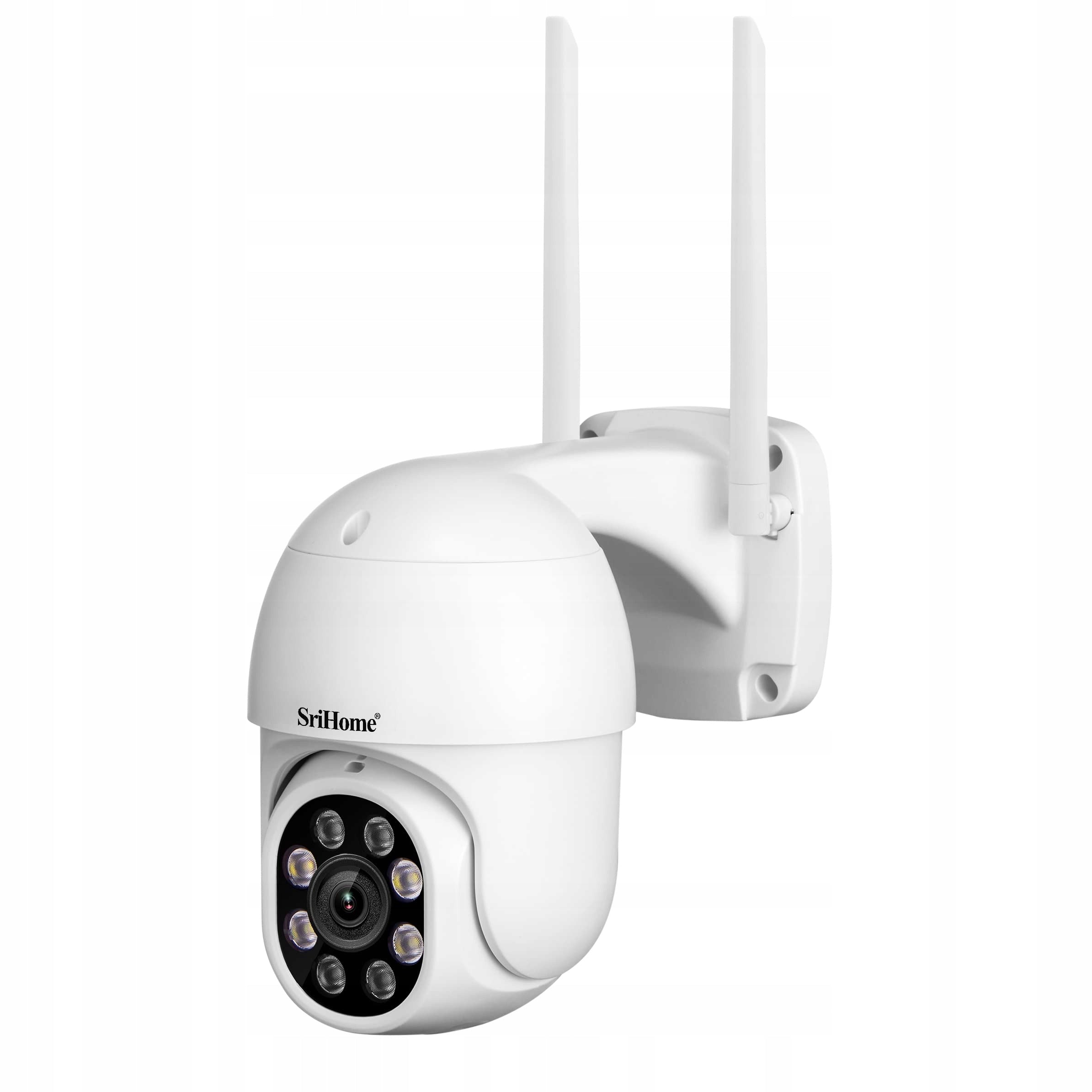 SRISHOME Outdoor Camera 1080P WiFi PTZ IP66 Night Two Way Audio