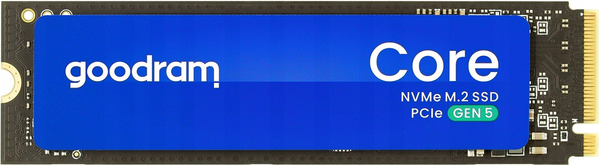 SSD GOODRAM Core 500GB M.2 PCIe 3D NAND FLASH GEN. 5 Manufacturer code SSDR-GRC01-500-80