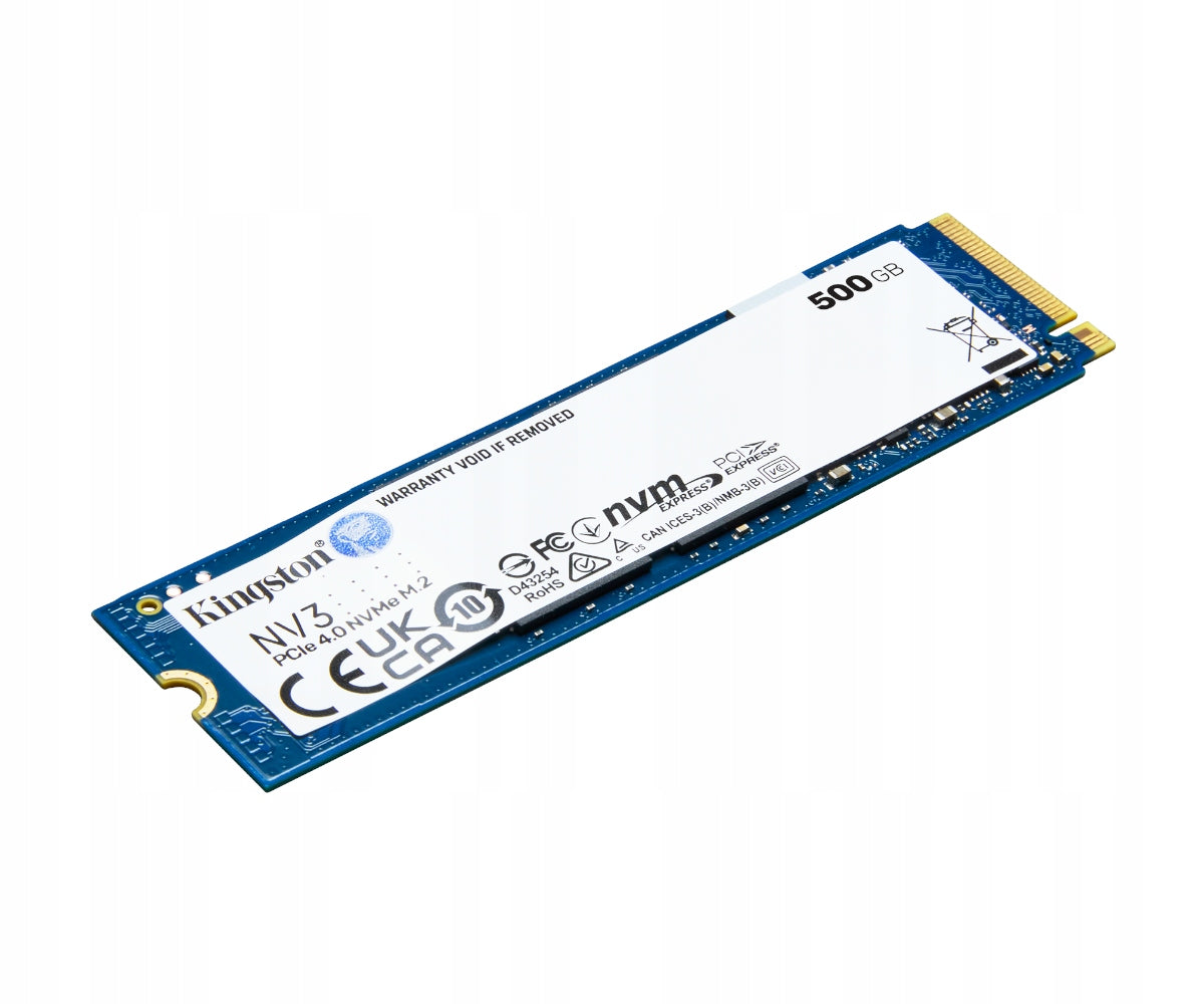 SSD Kingston NV3 500GB M.2 2280 PCI-e 4.0 NVMe 5000/3000MB/s