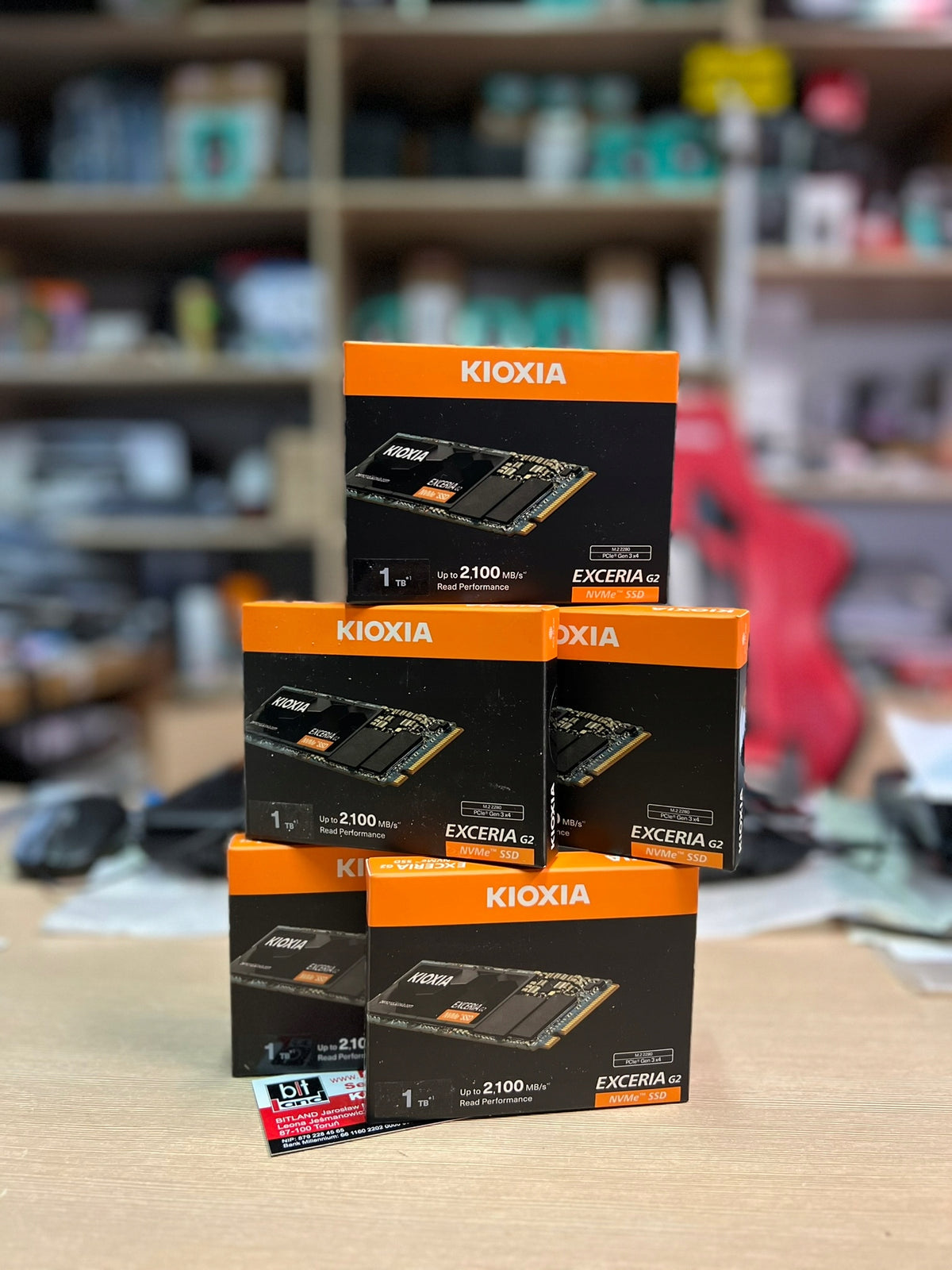 SSD M.2 1TB M.2 NVME 2280 KIOXIA TOSHIBA laptop computer LRC20Z001TG8 Packaging status original