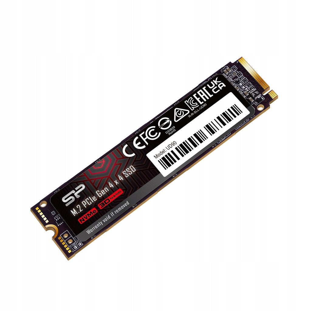 SSD Silicon Power 2TB UD90 NVMe 4.0 Gen4 PCIe M.2 Series SP02KGBP44UD9005