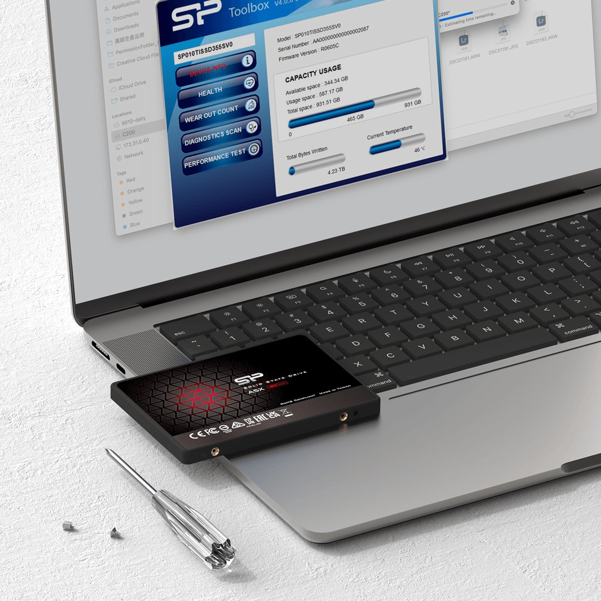 SSD Silicon Power Ace A5X 128GB 2,5" SATA III Packaging status original