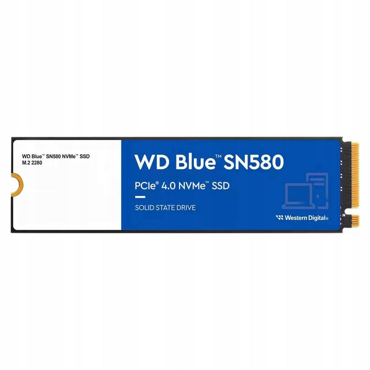 SSD WD Blue SN580 1TB M.2 NVME PCIe 4.0 x4(WDS100T3B0E)
