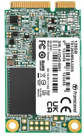 SSD disk Transcend TS128GMSA220S 128GB SATA III