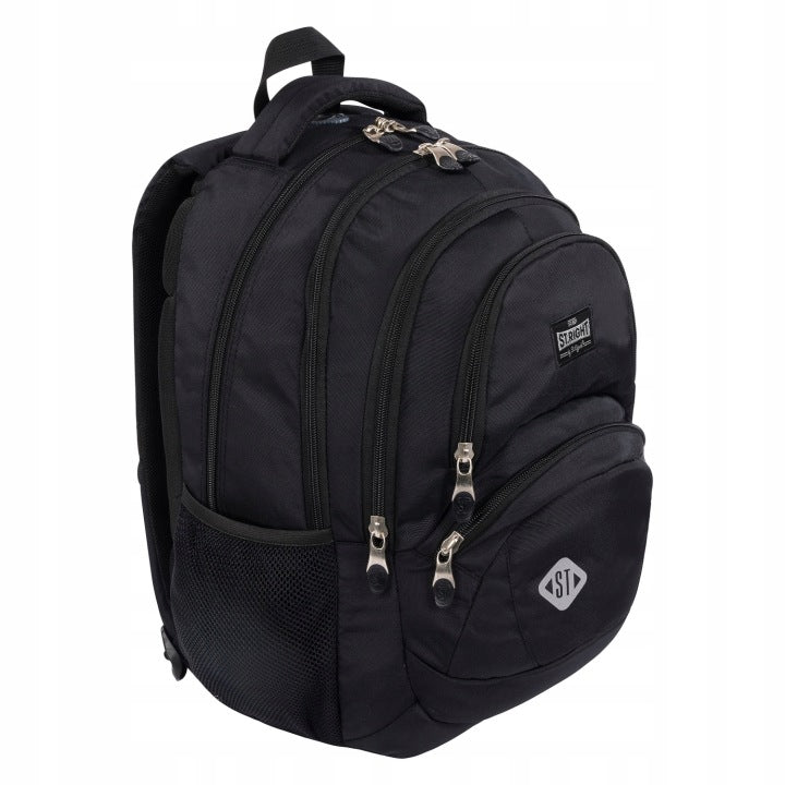 ST.RIGHT BLACK VINTAGE SCHOOL BACKPACK YOUTH BLACK Packaging status original