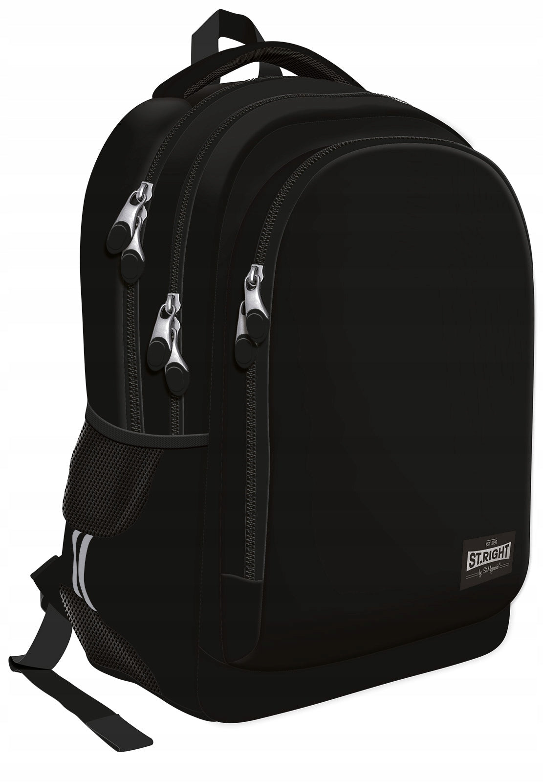 ST.RIGHT ST.MAJEWSKI BLACK VINTAGE SCHOOL BACKPACK Packaging status original