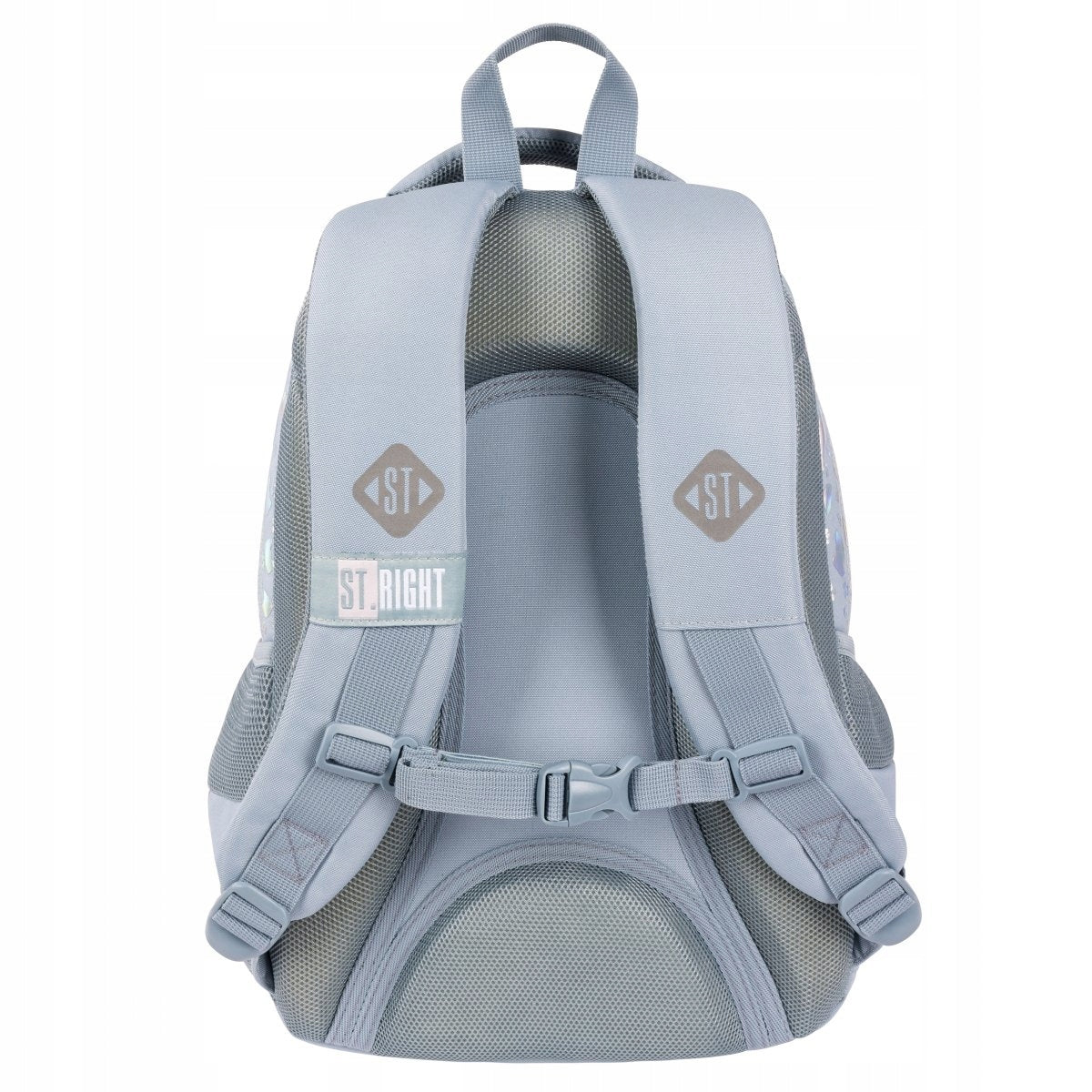 ST.RIGHT school backpack multi-chamber satchel Silver Cats cats Brand St.Right