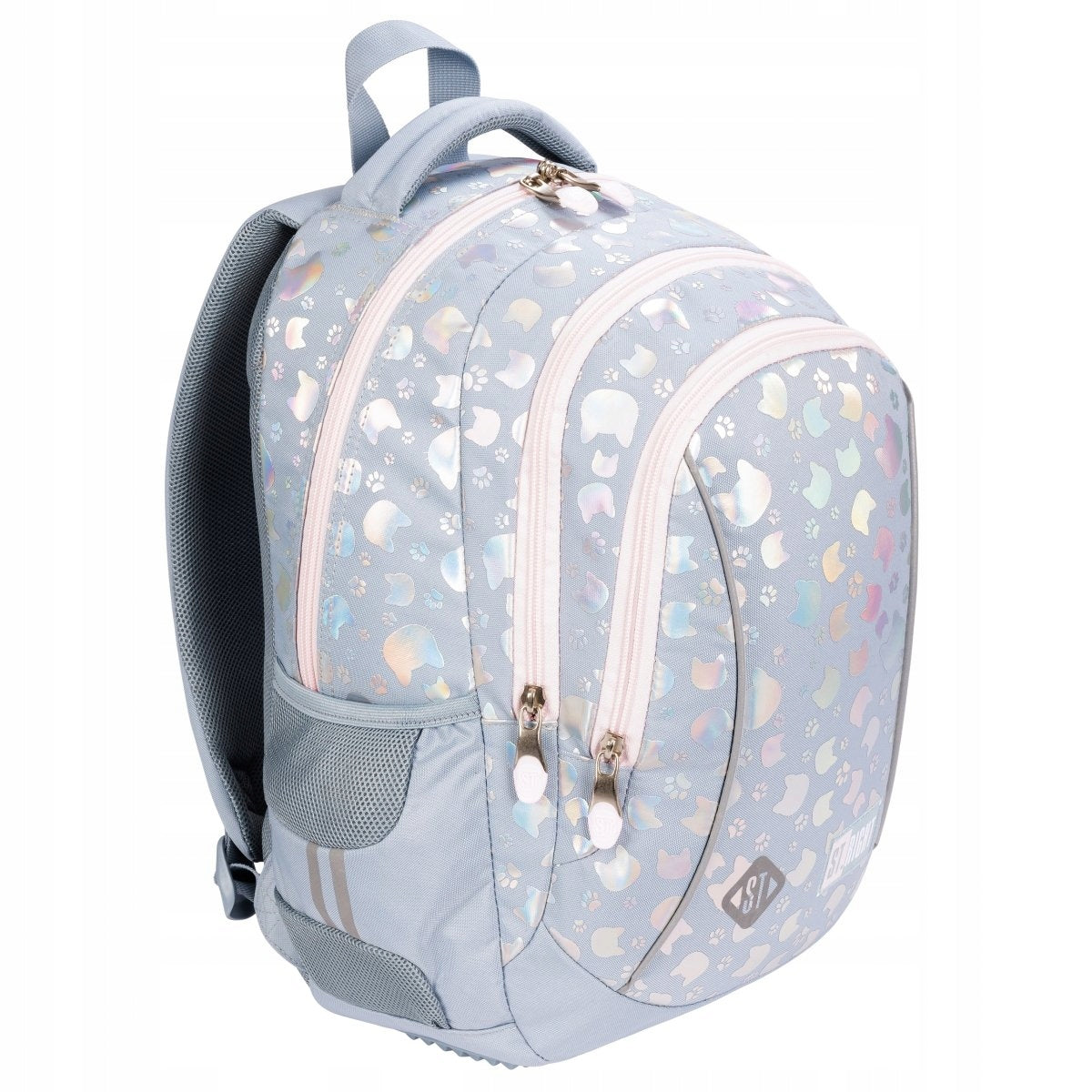 ST.RIGHT school backpack multi-chamber satchel Silver Cats cats Manufacturer code 64472 BP26