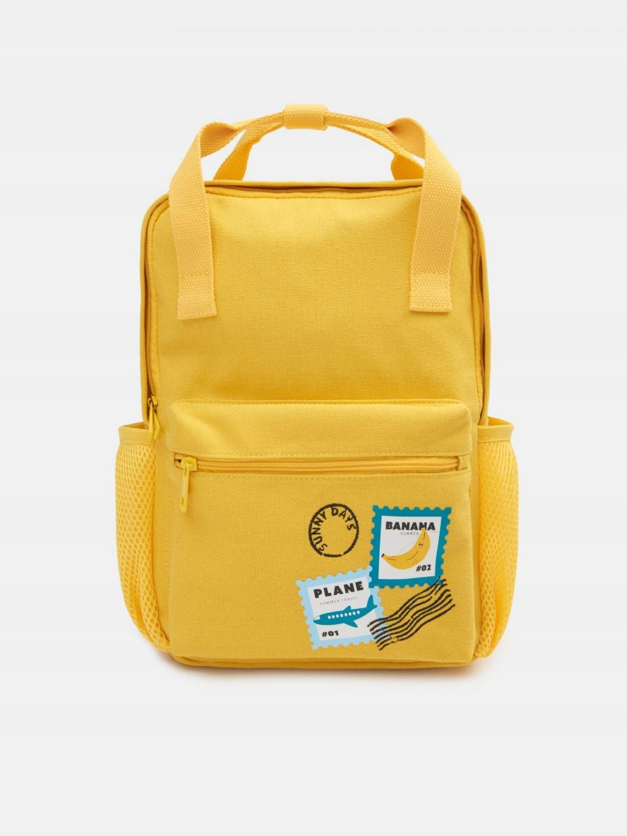 ST877 yellow backpack patches 23x 32 cm