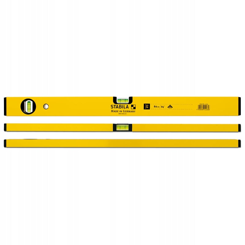 STABILA TYPE 70 ALUMINIUM LEVEL 60cm Manufacturer code SA02284
