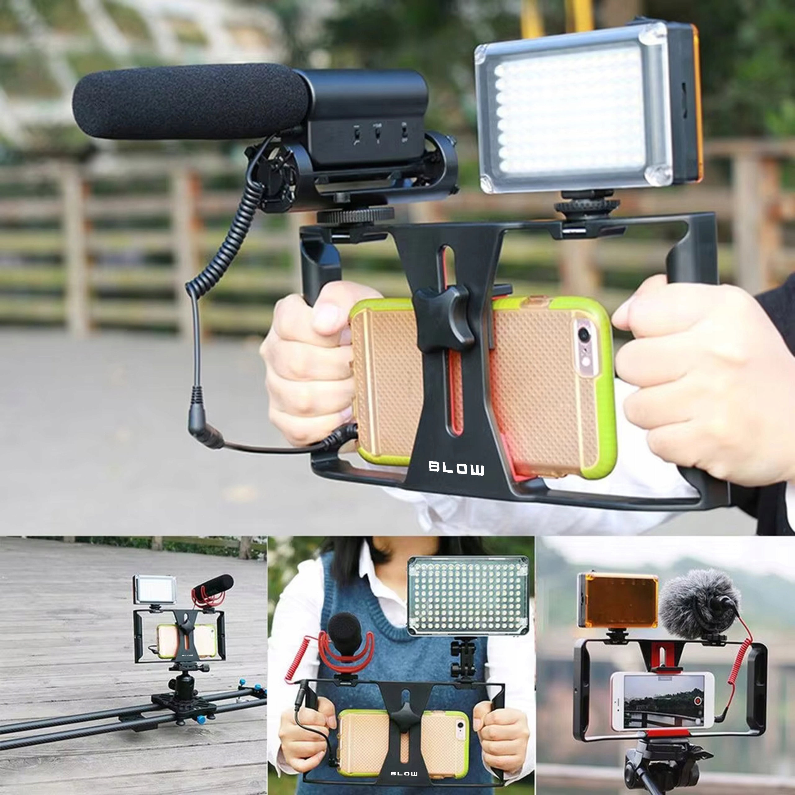 STABILIZER GIMBAL MANUAL CARRIER CAGE FOR SMARTPHONE PHONE HOLDER EAN (GTIN) 5900804143628