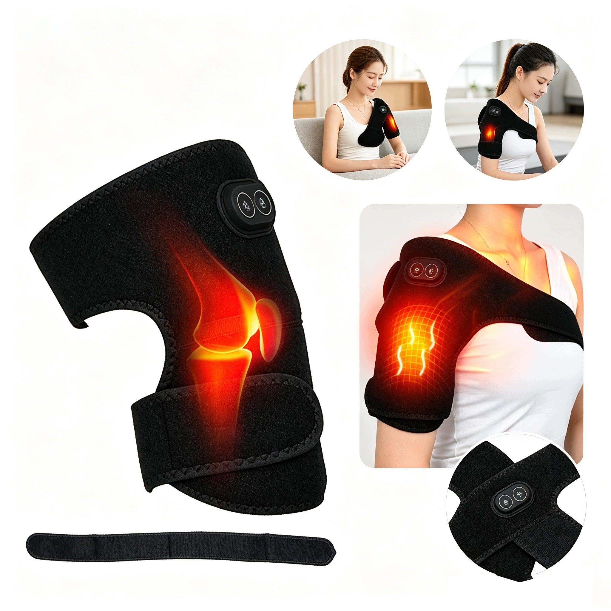 STABILIZER SHOULDER BRACE SHOULDER MASSAGER ELECTRIC HEATING SHOULDER