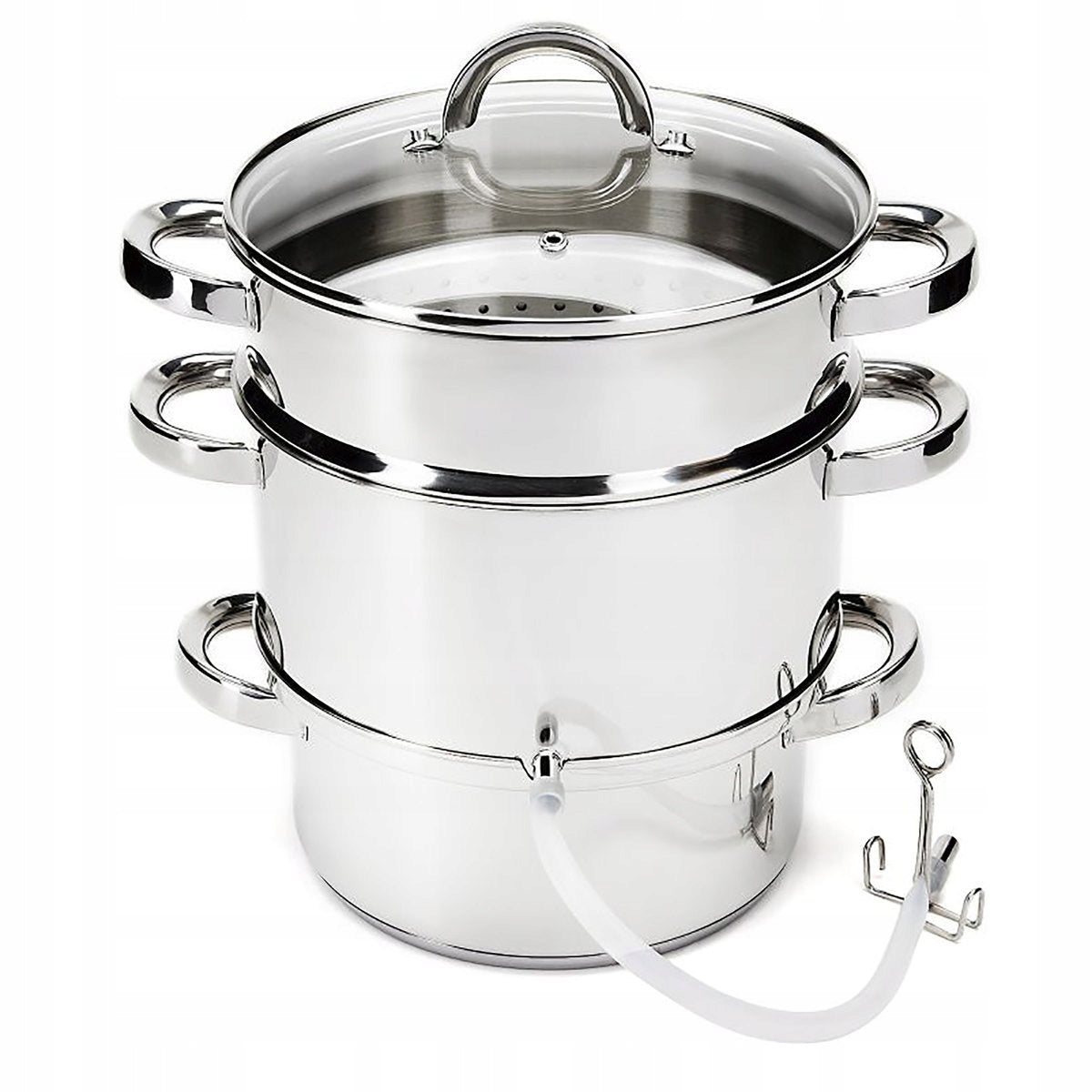 STAINLESS 5L steam pot 3in1 FLORINA for gas induction