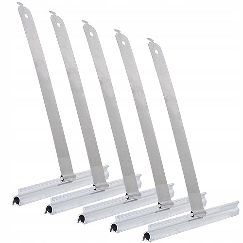 STAINLESS STEEL ALUMINUM MAXI ROLLER BLIND HANGERS SET OF 20 Brand no brand