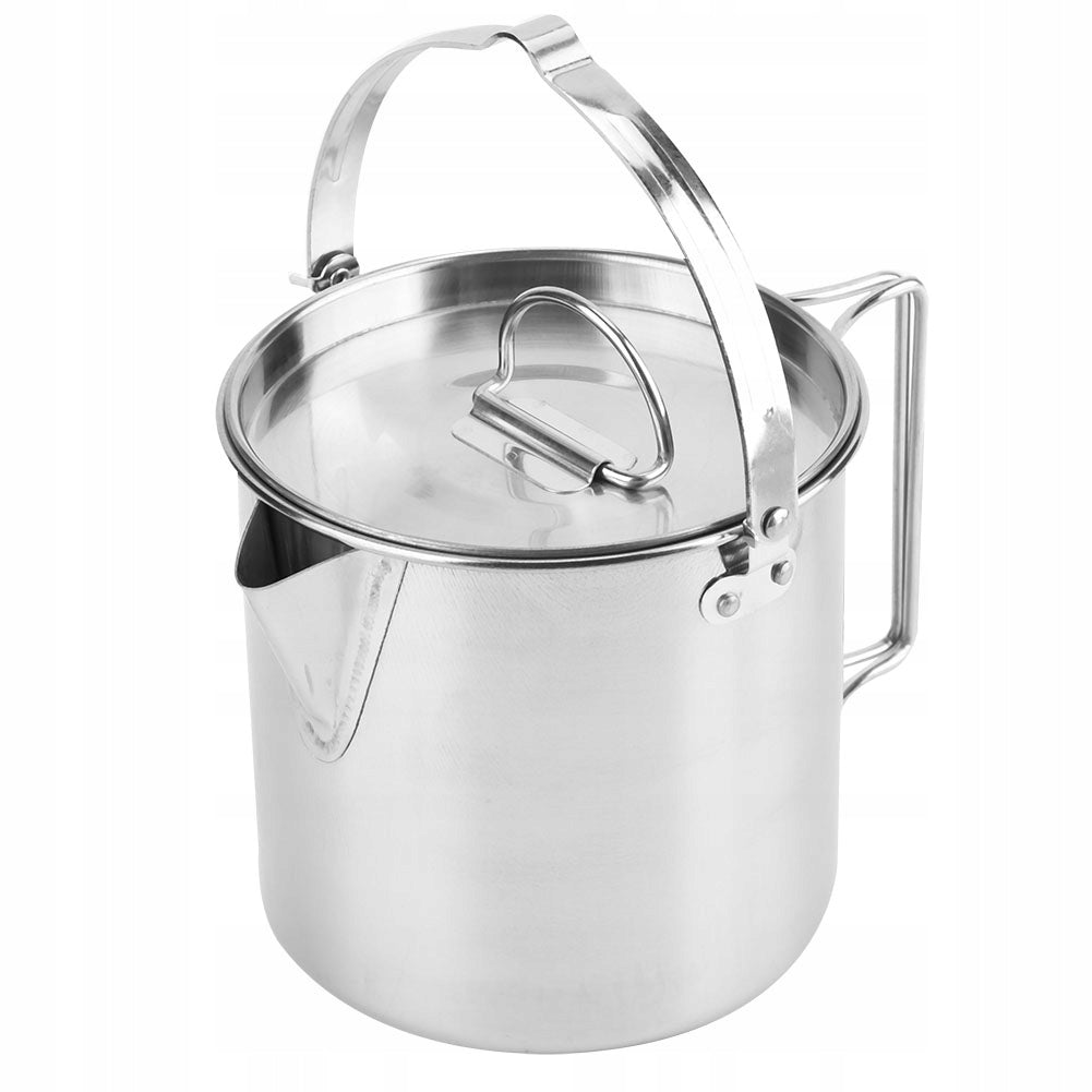 STAINLESS STEEL CAMPING POT WATER CUP