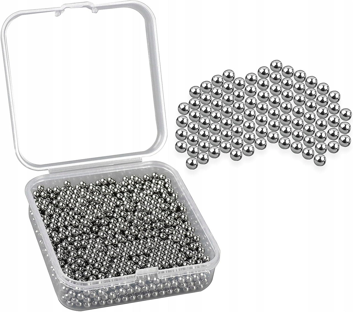 STAINLESS STEEL CLEANING BALLS 3 MM 1500 PCS IN CASE