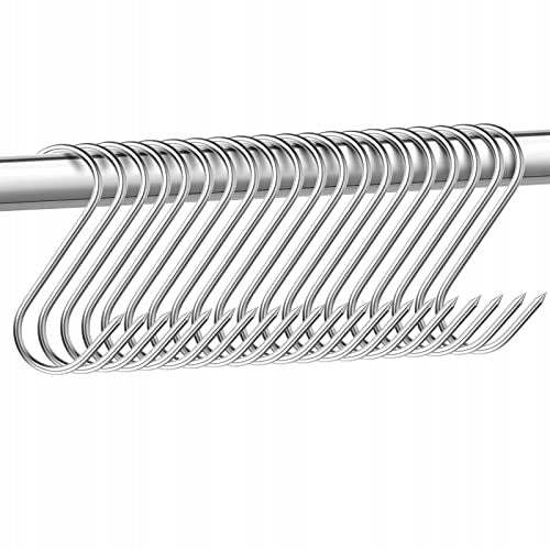 STAINLESS STEEL HOOKS S FOR BATHROOM KITCHEN BEDROOM 15 CM 20 PCS Brand no brand