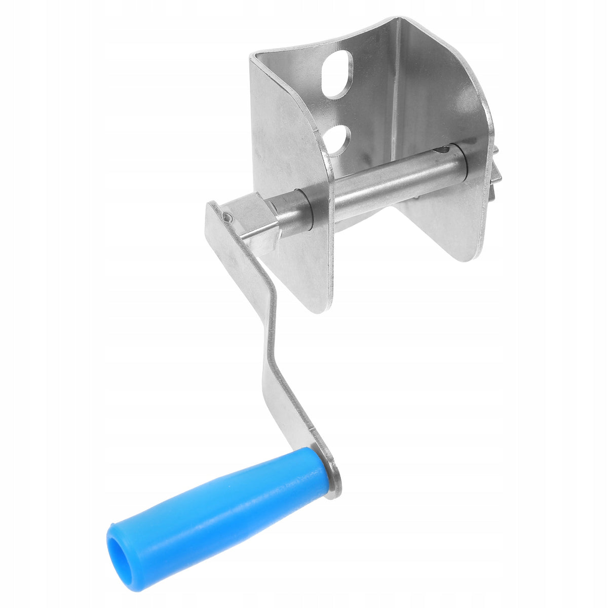 STAINLESS STEEL MANUAL HAND CRANK VOLLEYBALL NET TENSIONER SILVER