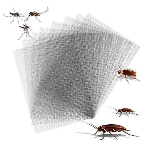 STAINLESS STEEL METAL MESH PROTECTIVE AGAINST RODENTS 21X15CM 8PCS