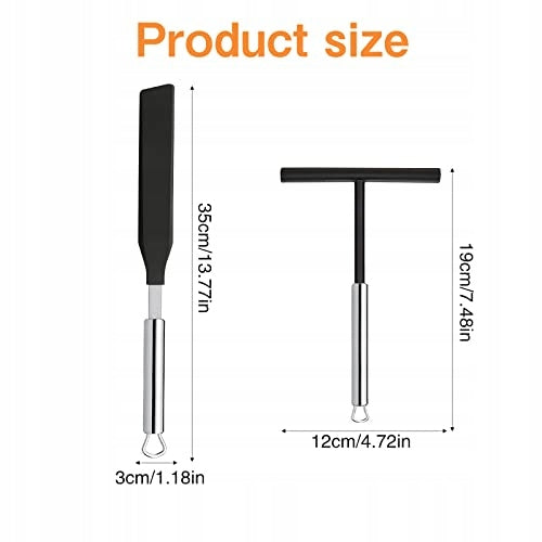 STAINLESS STEEL PANCAKE SPATULA FOR BAKING COOKING Model B0BV6KRXHD