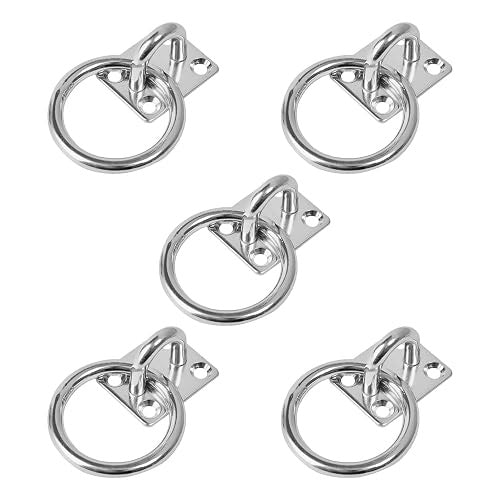 STAINLESS STEEL RING BUCKLE FIXING TO HORSE 5 PCS