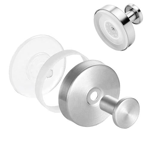 STAINLESS STEEL SELF ADHESIVE WALL HOOKS WITHOUT DRILLING BATHROOM Manufacturer code Bez marki