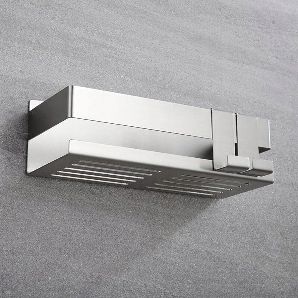 STAINLESS STEEL SHOWER SHELF, SHOWER BASKET WITHOUT DRILLING