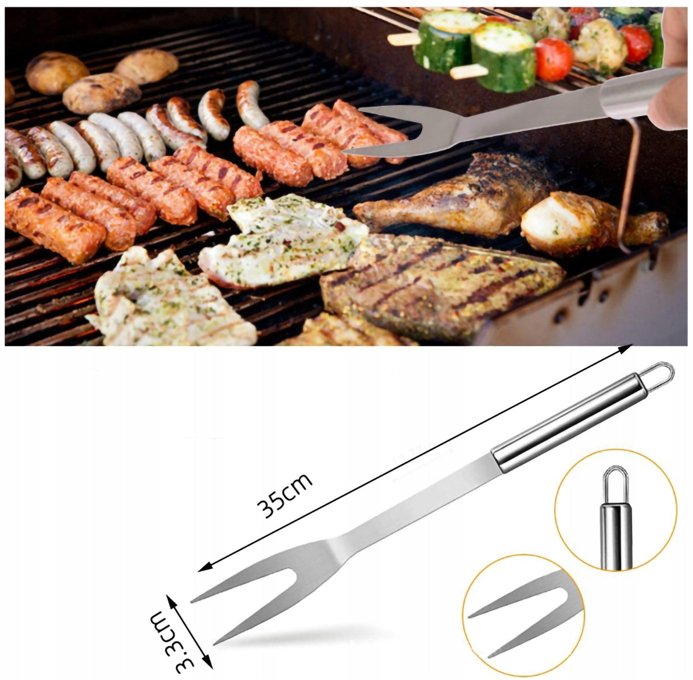 Grillset RenewForce, 33 Einheiten. 